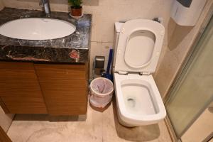 Vannituba majutusasutuses Nomadic International Hostel Shenzhen North Railway Stn Store