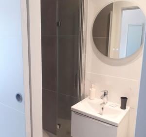 Ванная комната в Hotel Solara