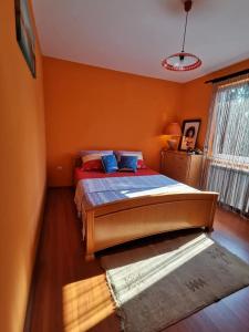 Postel nebo postele na pokoji v ubytování Vila Soleil