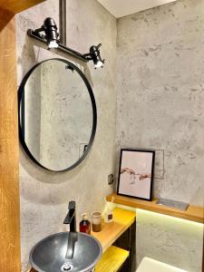 Koupelna v ubytování ART DESIGN APARTMENT 2b