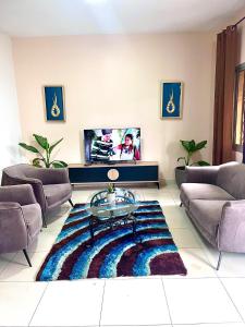 Posezení v ubytování Duplex Haut Standing ODZA
