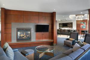 Istumisnurk majutusasutuses Courtyard by Marriott Saratoga Springs