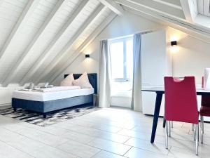 Letto o letti in una camera di Loft apartment in a central location