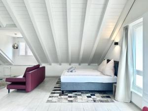 Letto o letti in una camera di Loft apartment in a central location