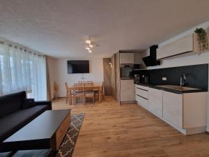 Kuchyňa alebo kuchynka v ubytovaní Apartment Bergblick