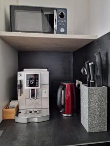 Kuchyňa alebo kuchynka v ubytovaní Apartment Bergblick