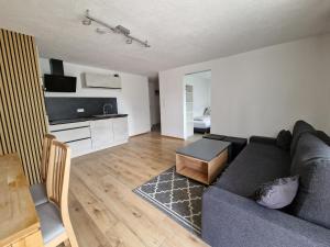 Kuchyňa alebo kuchynka v ubytovaní Apartment Bergblick
