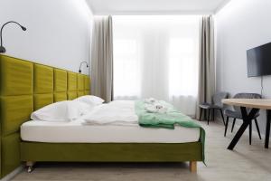 Postel nebo postele na pokoji v ubytování Apartment house in Vienna