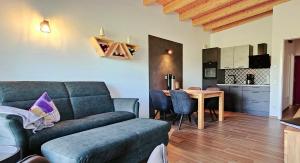 Nhà bếp/bếp nhỏ tại Ferienhäuser Brieden - "Haus Pommerbach" & "Haus Wegwarte"