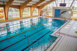 Bazén v ubytovaní Hotel i Aquapark Olender alebo v jeho blízkosti