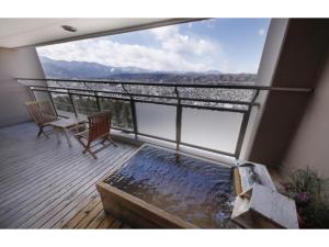 Balkón nebo terasa v ubytování Natural Farm City Noen Hotel - Vacation STAY 78836v + 15 fotografií