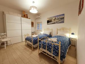 Postel nebo postele na pokoji v ubytování B&B U Mare Mio