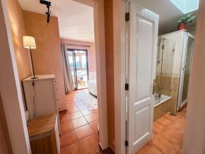 Koupelna v ubytování Amplio Chalet en Fuerteventura
