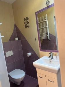 Ένα μπάνιο στο Apartament Wikoli 2