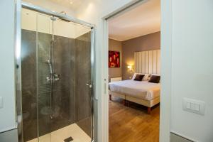 Posteľ alebo postele v izbe v ubytovaní Album Boutique Rooms