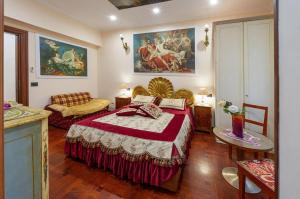 Tempat tidur dalam kamar di Sancta Scala