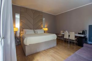 Posteľ alebo postele v izbe v ubytovaní Album Boutique Rooms