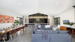 Χώρος καθιστικού στο Blackwood Manor