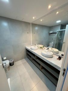 Koupelna v ubytování Gran paradiso resort Campos do jordão