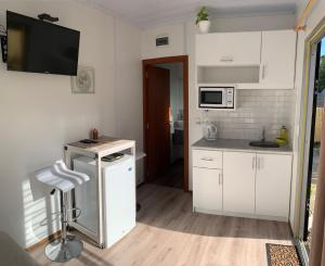 Η κουζίνα ή μικρή κουζίνα στο Jazmin apartment 3