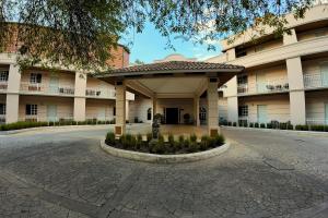 Budova, kde se aparthotel nachází