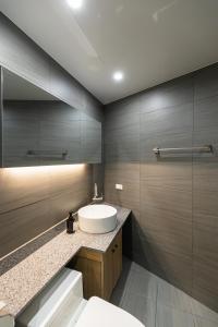 Koupelna v ubytování Hotel Modak Namdaemun