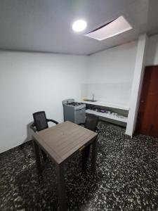 Kuchyň nebo kuchyňský kout v ubytování viajeros tour Apartamento cerca al centro