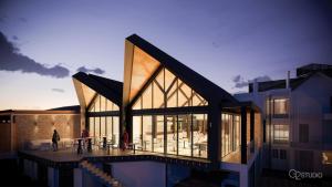 Bygningen som hotellet ligger i