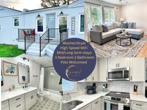 Η κουζίνα ή μικρή κουζίνα στο Elegant Family Home near Downtown +34 φωτογραφίες