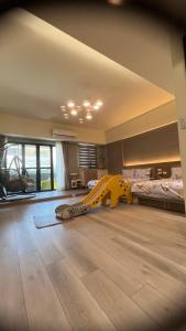 Postel nebo postele na pokoji v ubytování Panda Homestay + 37 fotografií