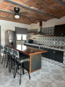 Nhà bếp/bếp nhỏ tại Casa-Hacienda Linda Vista