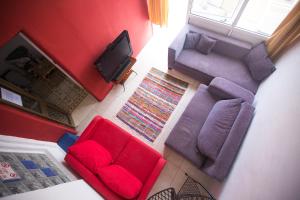 Posezení v ubytování Granny's Inn Hostel