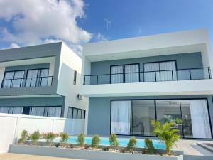 a rendering of a house with a swimming pool at Dream pool villa 5 in Jomtien Beach