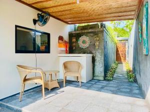 Μια τηλεόραση ή/και κέντρο ψυχαγωγίας στο Shine villa sanur 2