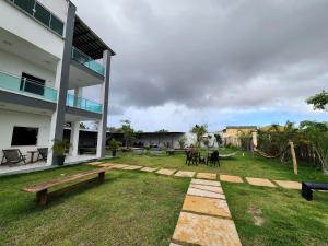 Eco House Gaivota - Cond Ville Portal das Dunas外面的花园