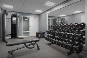 Fitness centrum a/nebo fitness zařízení v ubytování Homewood Suites by Hilton Colorado Springs-North