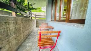 Balkón nebo terasa v ubytování Residence Tabor