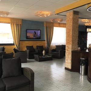 TV a/nebo společenská místnost v ubytování Hotel Don Pedro