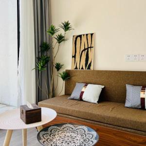 Area soggiorno di Siguniangshan Town Tingshan Wild Luxury B&B