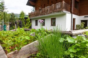 Vonkajšia záhrada v ubytovaní Kachelofenwohnung Pölzleitner