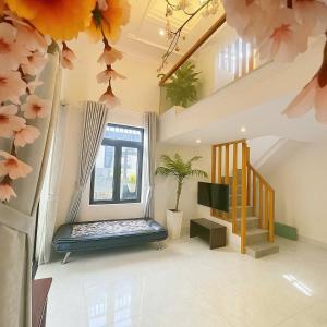 Posezení v ubytování Villa Đà Lạt - TTH1