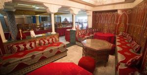 Coin salon dans l'établissement Hotel Moroccan House Casablanca