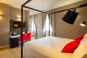 Posteľ alebo postele v izbe v ubytovaní Album Boutique Rooms