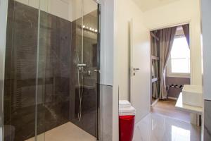 Kúpeľňa v ubytovaní Album Boutique Rooms