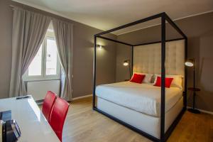 Posteľ alebo postele v izbe v ubytovaní Album Boutique Rooms