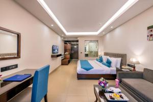 Posezení v ubytování Hotel Le Mount Suit Inn