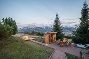 Naturlandskabet i nærheden af lejligheden