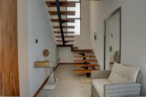 Posezení v ubytování Seaview villa