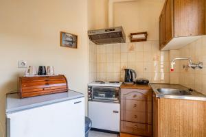 ครัวหรือมุมครัวของ 3-Person Apartment in city center by AlecosStudios