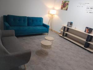Posezení v ubytování Nouveau Maison Typique